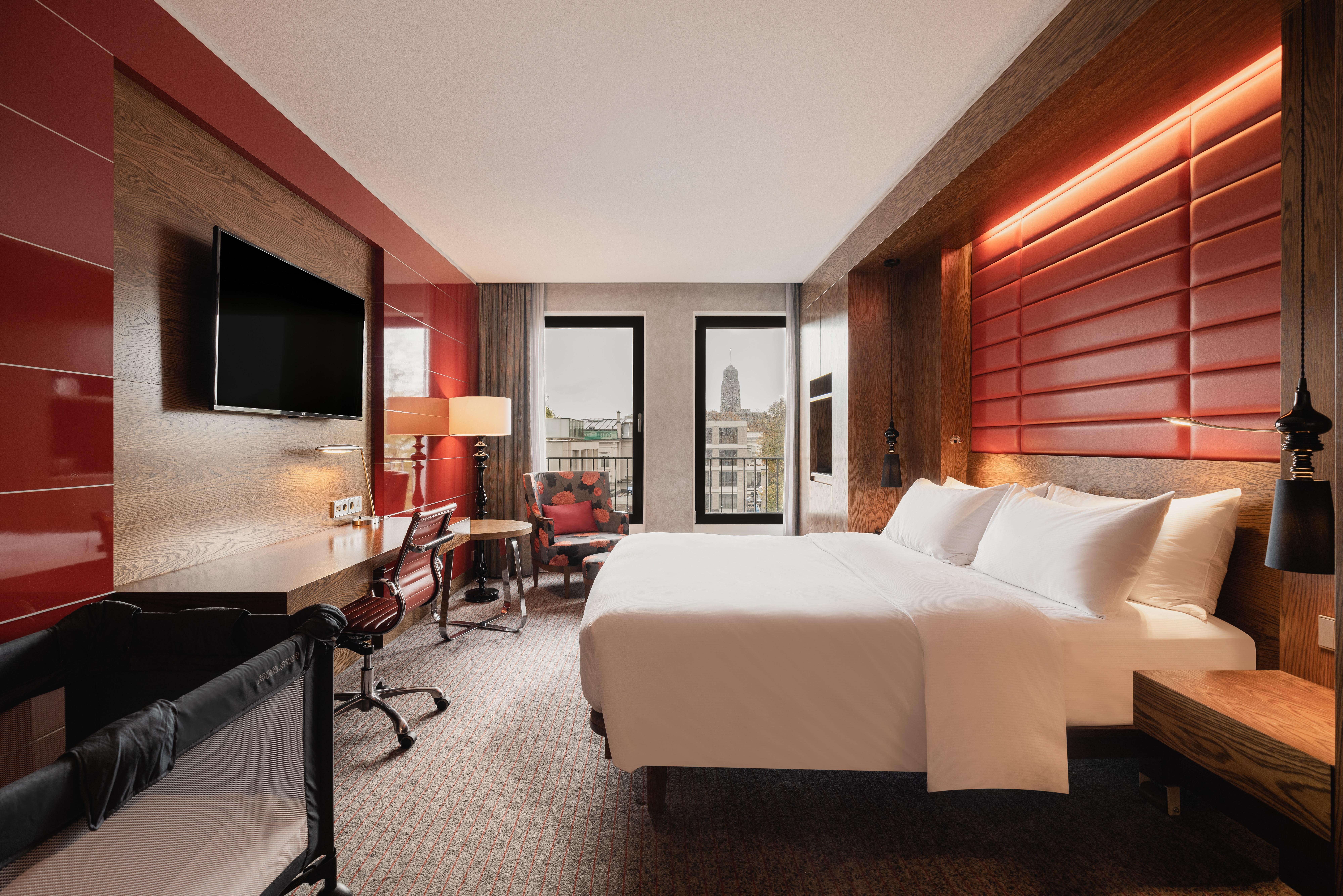 Hilton The Hague Hotel Bagian luar foto Deluxe room