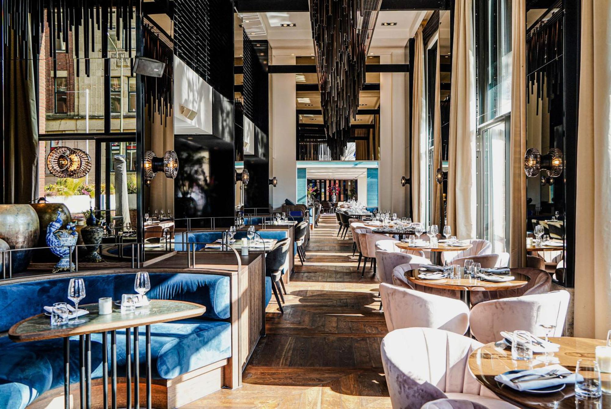 Hilton The Hague Hotel Bagian luar foto The interior of the restaurant